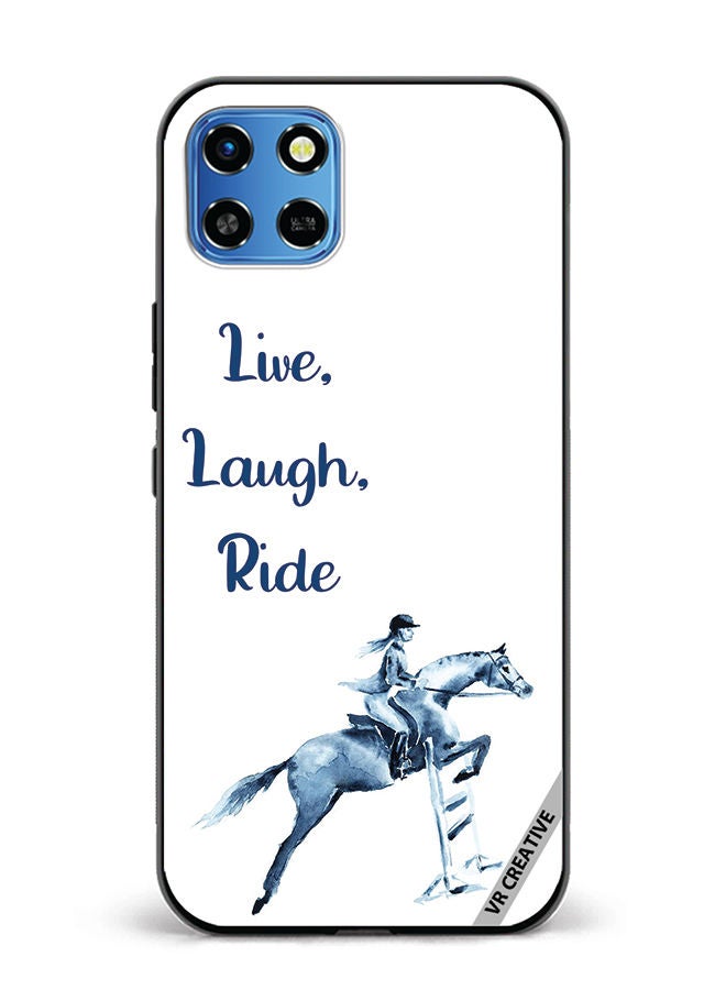 VR CREATIVE Protective Case Cover For Infinix Smart 6 HD Horse Design Multicolour - Image 1