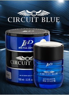 Jean Paul Dupont Circuit 1 Eau de Toilette For Men 100ml + Jean Paul Dupont Circuit Blue Eau de Toilette For Men 100ml (Combo Pack)  - Image 4