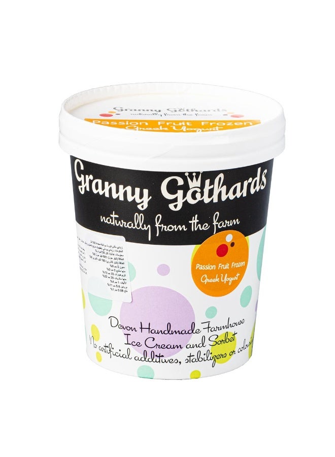 Frozen Greek Yoghurt, Passion Fruit - 500ml, UK