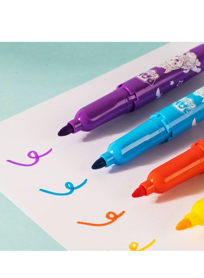 Deli أقلام شعري صغيرة متعددة الألوان 24 قطعة - Image 3