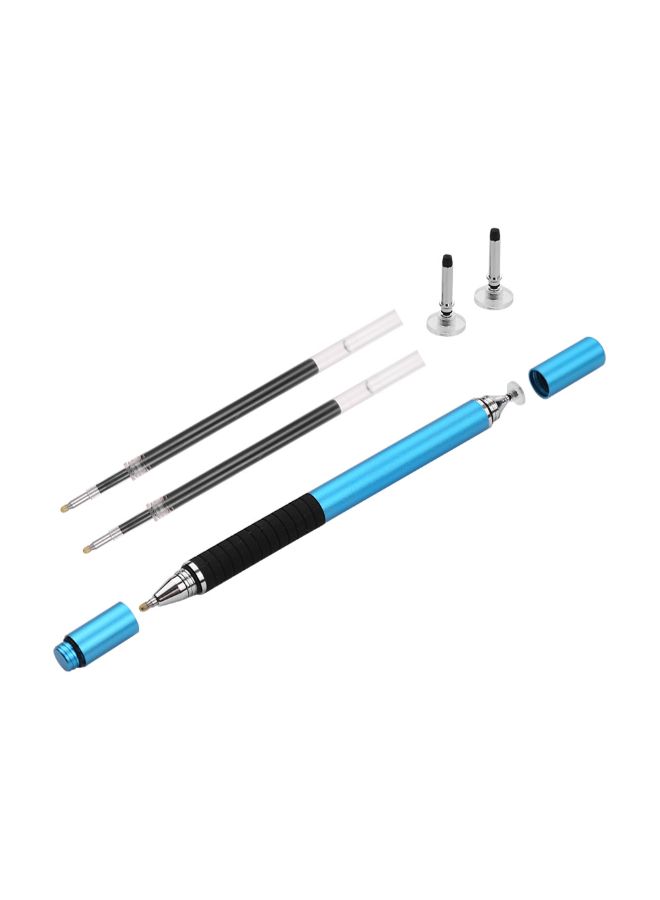 NIBEMINENT 2-Piece 2-In-1 Precision Stylus Pen Black/Blue - Image 3
