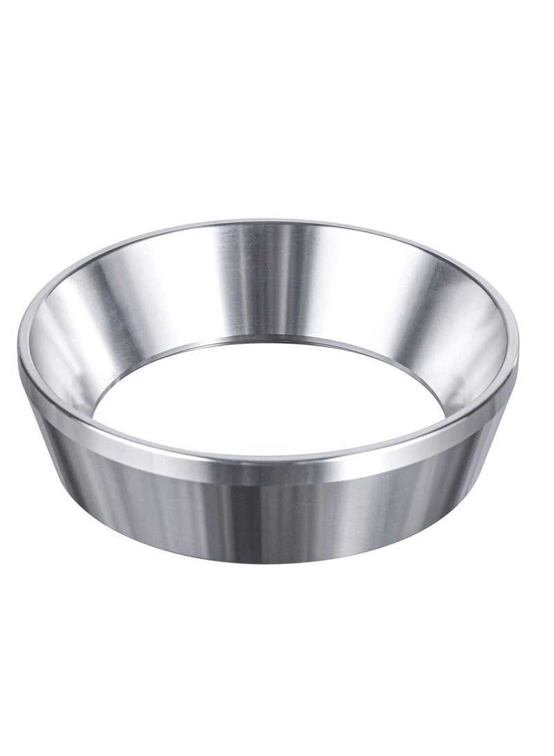 SYOSI 54mm Espresso Dosing Funnel, Stainless Steel Coffee Dosing Ring Compatible with 54mm Breville Portafilter  - Image 1