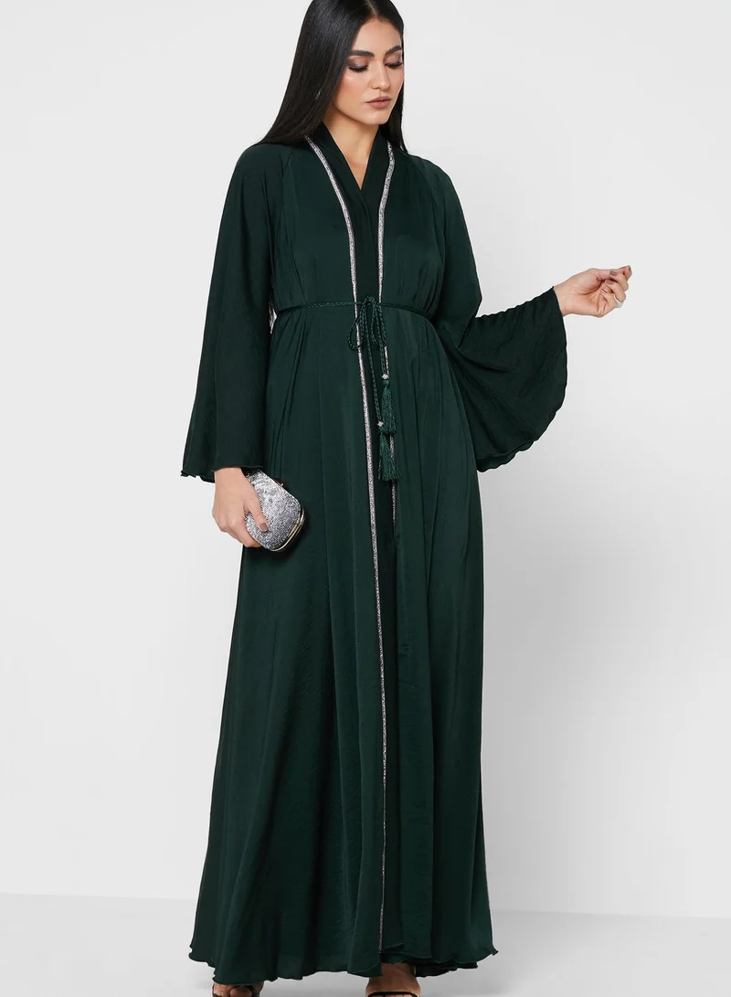 Khizana Flute Sleeve Abaya