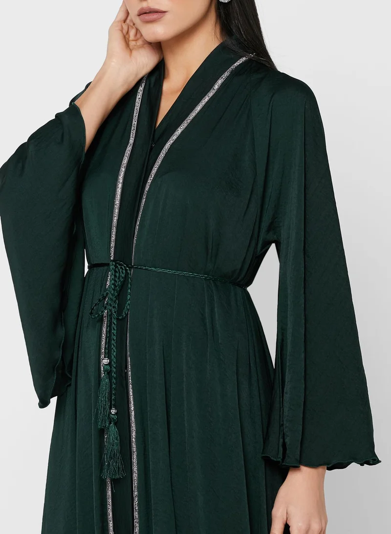 Khizana Flute Sleeve Abaya