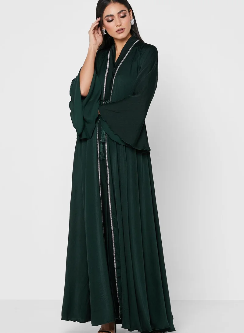 Khizana Flute Sleeve Abaya
