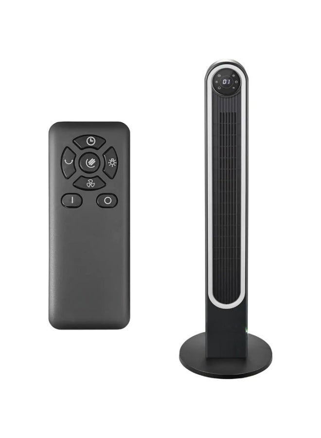 Crown 42" Tower Fan with LED Light 4 Speed Settings 3 Wind Modes, 80° Oscillation, 7m/s Wind, LED Display and Remote Control | 60W Power, 220-240V, 50/60 Hz. - Image 3