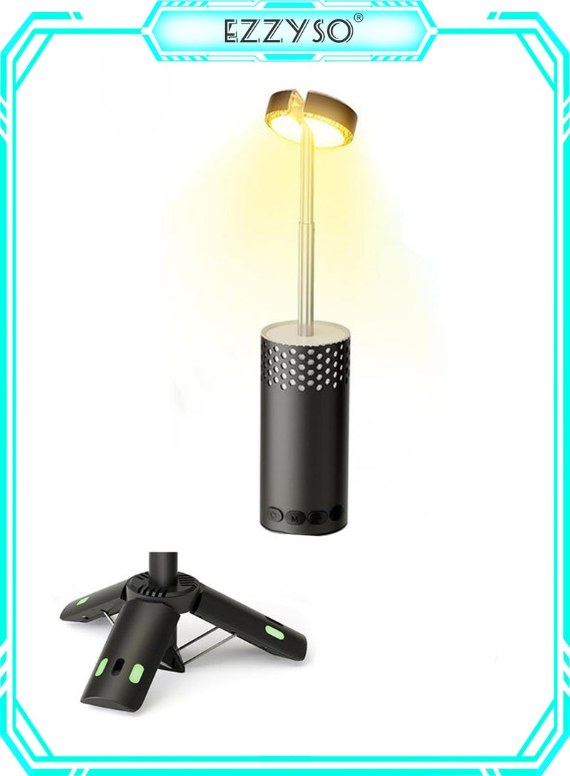 EzzySo Split - type foldable magnetic camping light, rechargeable, IPX64 waterproof, flashlight, portable foldable tent light, suitable for power outages, camping, hiking, emergencies - Image 1