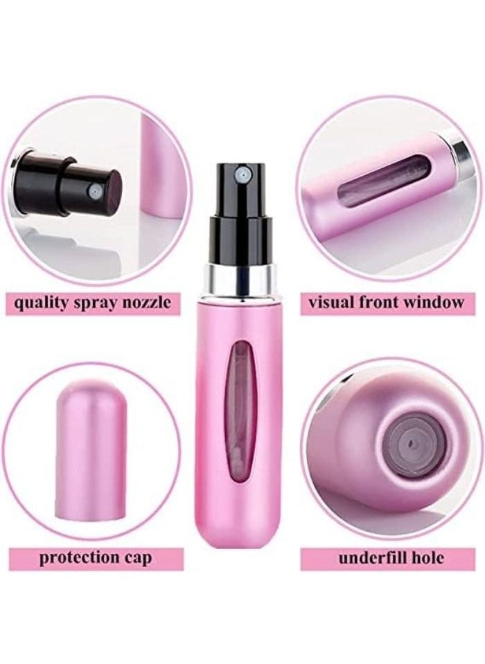 Generic - Mini Portable Refillable Perfume Atomizer Bottle, Perfume Pump Case, Perfume Atomizer Bottle, Refillable Perfume Atomizer, Travel Refillable Perfume Atomizer (8ml, 1 Pack,Red) - Image 1