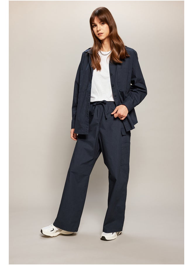 DeFacto Woman Cargo Fit Woven Trousers  - Image 1