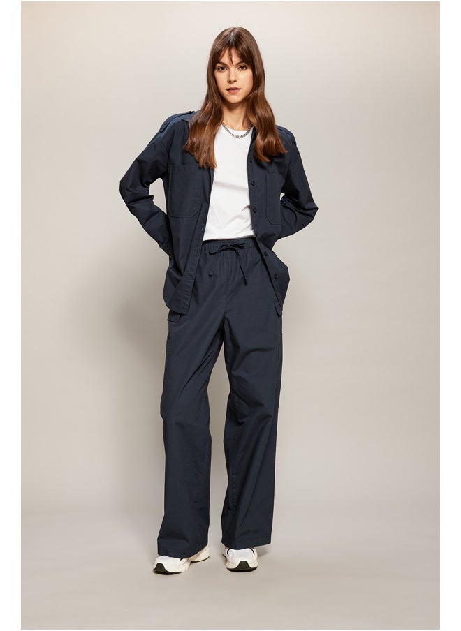 DeFacto Woman Cargo Fit Woven Trousers  - Image 3