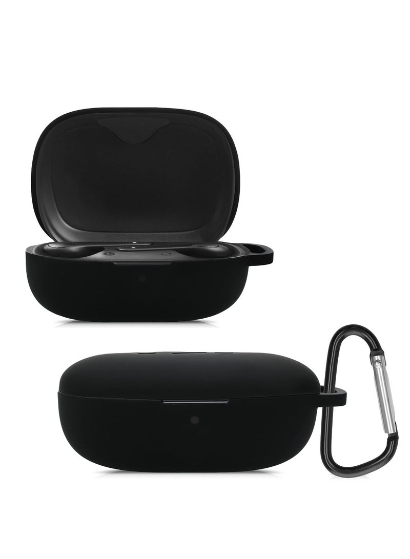 Silicone Case Compatible with Anker Soundcore Life P2 mini - Case Protective Cover for Headphones - Black - Image 1