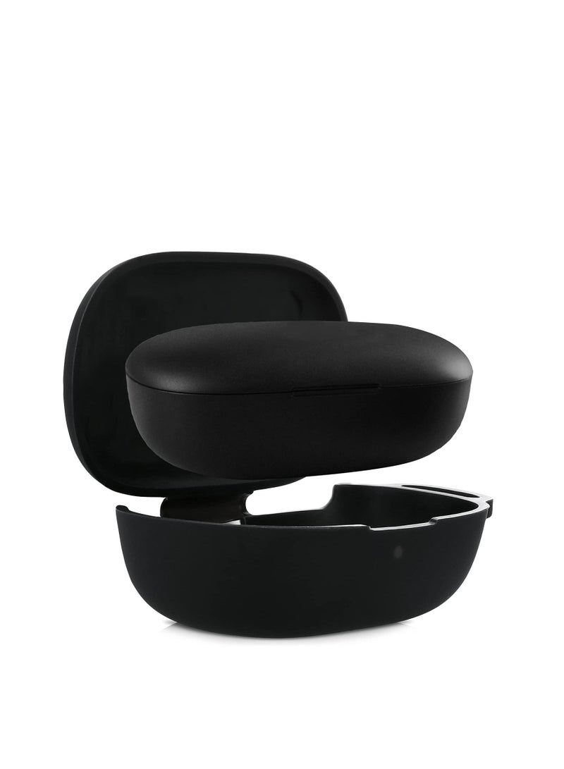 Silicone Case Compatible with Anker Soundcore Life P2 mini - Case Protective Cover for Headphones - Black - Image 3