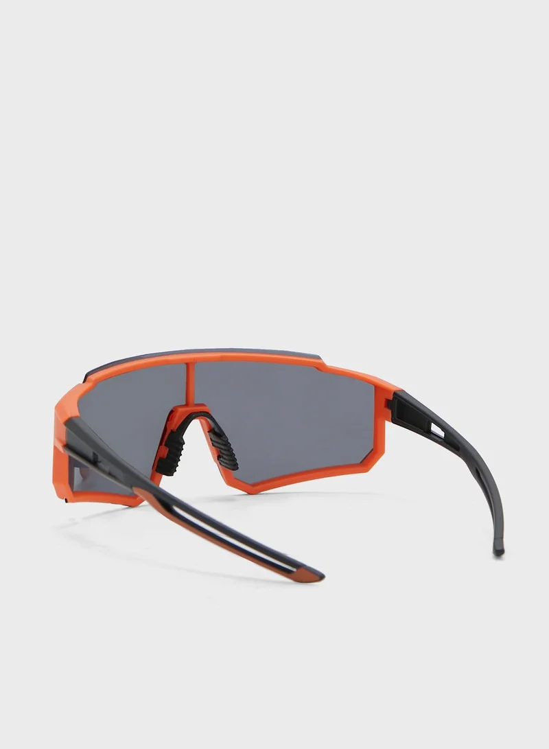 FRWD Polarized Sports Shield Sunglasses