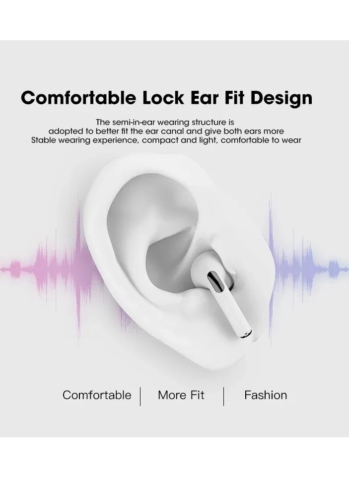 Jliyru - Bluetooth Earphones, True Wireless Earbuds, Bluetooth 5.3, HIFI Stereo, IPX5-Water Resistant with Mic - Image 1