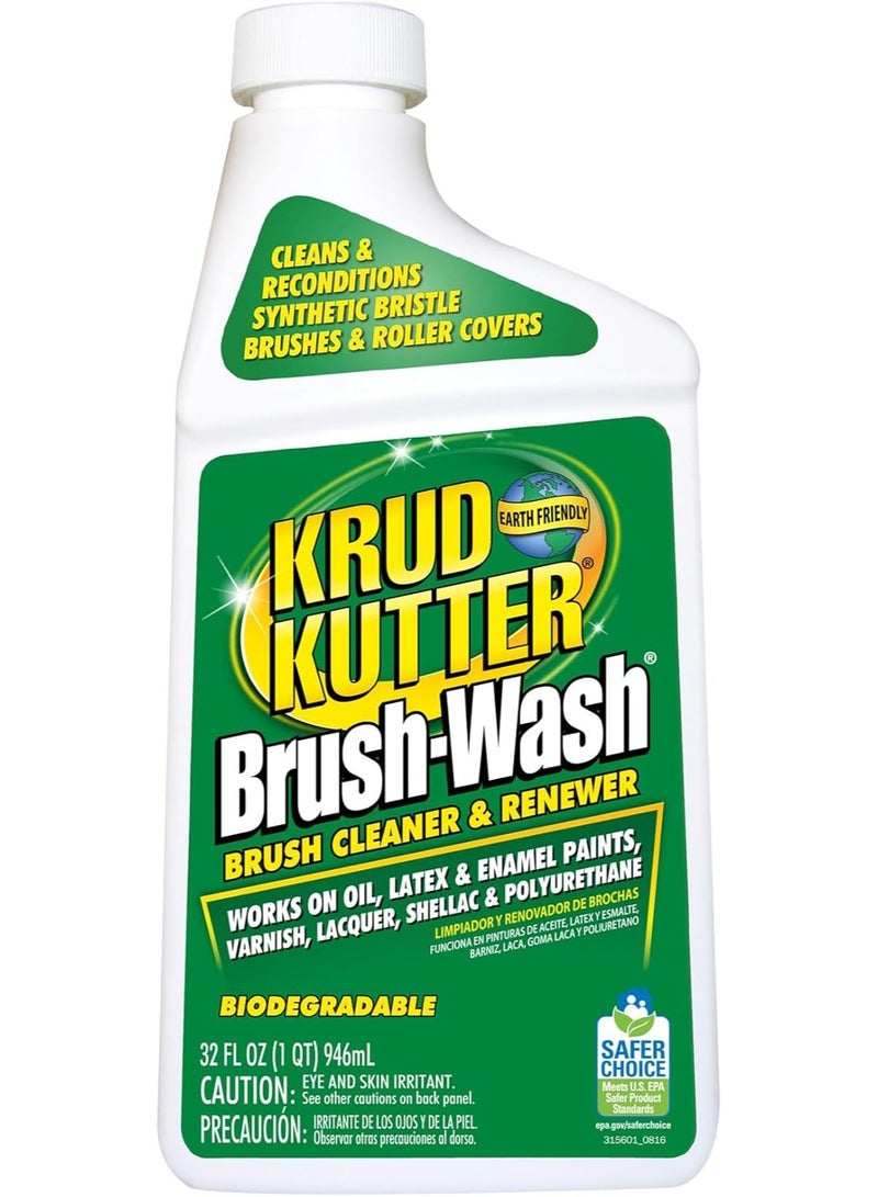 Krud Kutter BW326 Brush-Wash Cleaner and Renewer, 32 oz - Image 1