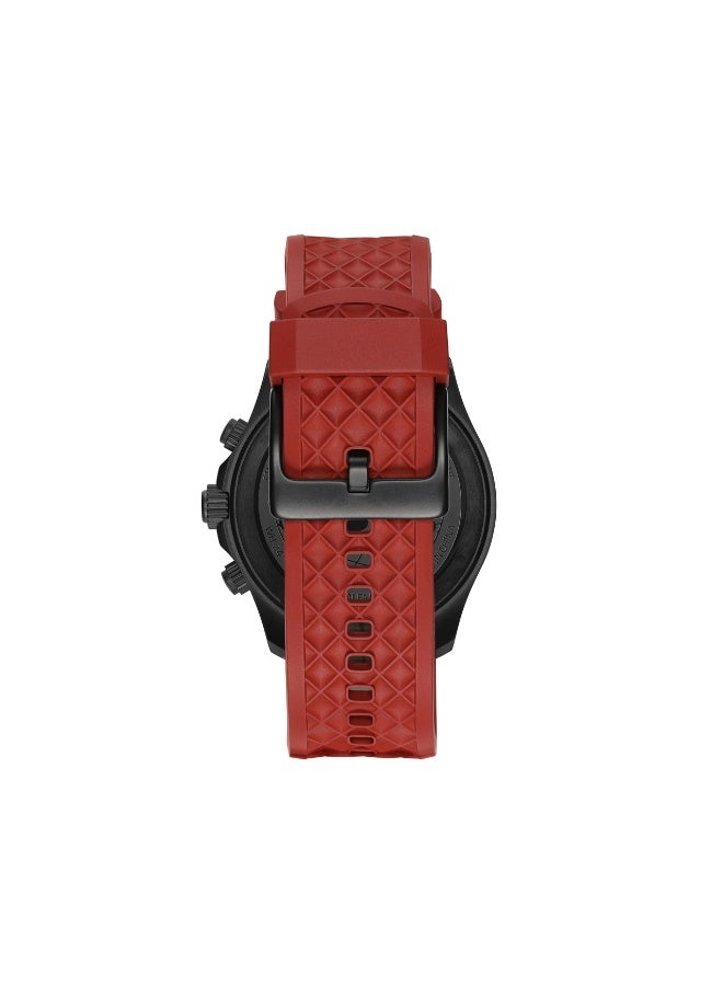 الفجر ساعة داينمك 360 WH-24 أسود/أحمر - Image 4