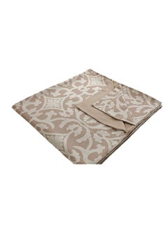 erorex Jacquard King Sheet Set 6 Pcs 300 Thread Count King Size 400111 Ss6P Off White  - Image 3