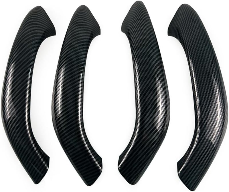CHUANGHUI Car Door Handle for BMW X2 F39 X1 F48 2016-2021 Interior Door Handles Replace Cover Car Door Handle Accessories (Carbon Fiber Color) - Image 5