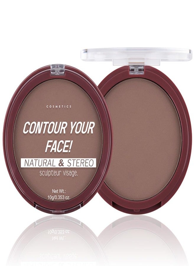 Hxssll Powder Foundation - 5 Shades of Light to Deep Brown - Color Correcting & Contour-Friendly - Buildable Coverage, Demi-Matte Finish, Vegan, Talc-Free, Long-Lasting for Medium to Dark Skin 05# - Image 1
