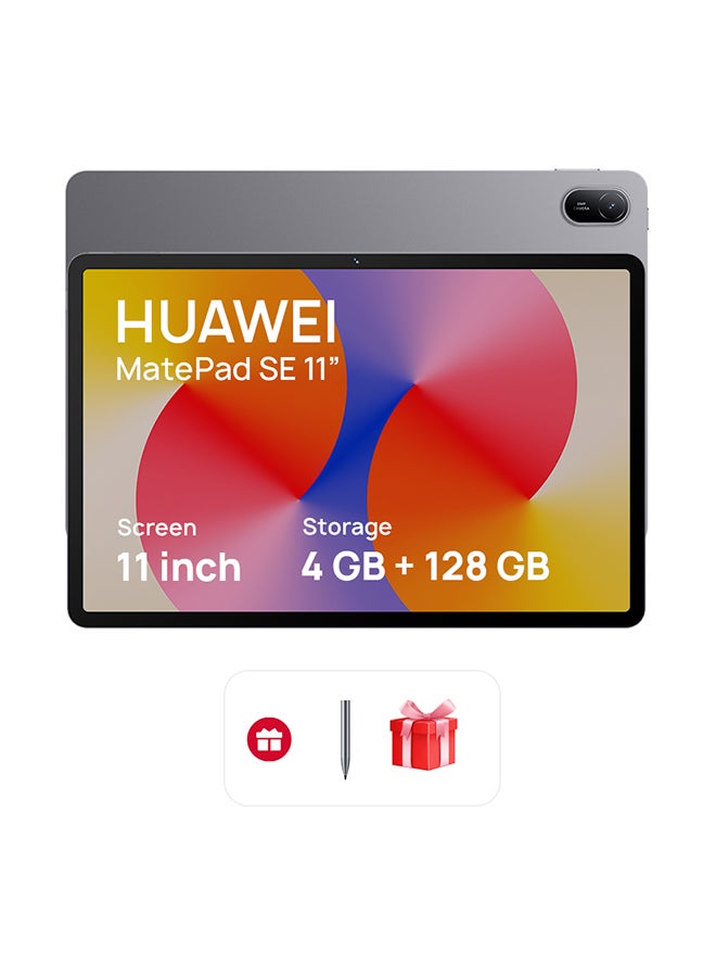 HUAWEI MatePad SE Tablet 11-Inch Nebula Gray 4GB RAM 128GB WiFi LTE + FOC - Middle East Version - Image 1