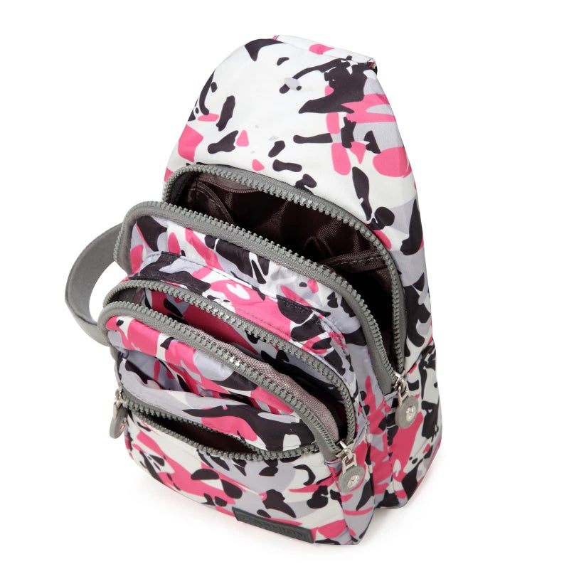 EVANCARY Small Sling Bag for Women, Sling Backpack Chest Daypack Crossbody Bag for Travel Sports Running Hiking - Image 4