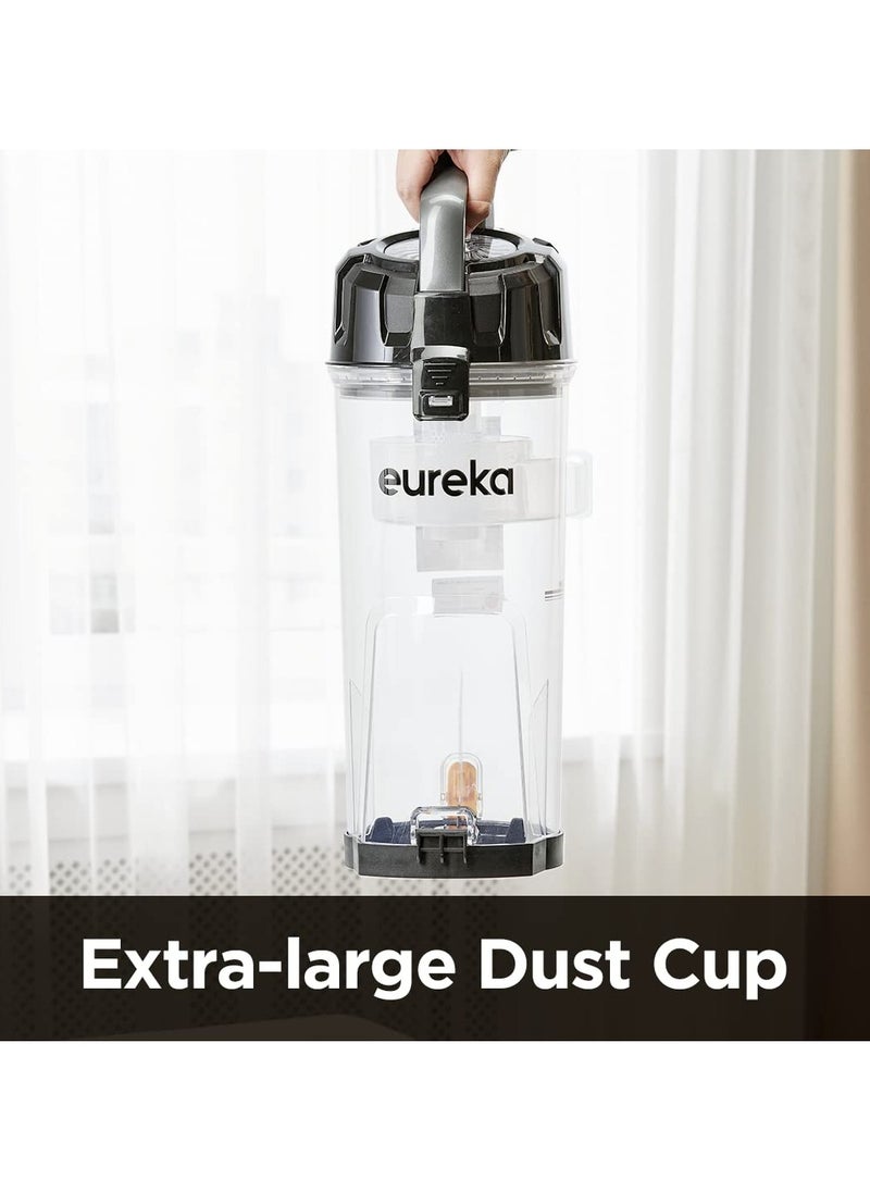 EUREKA - Upright Vacuum Cleaner PowerSpeed Turbo Corded Vacuum Powerful Suction Lightweight Multi-usage All in One Vacuum for Pets Hair, Carpet, Hard Floor, Tile Floor - Image 1