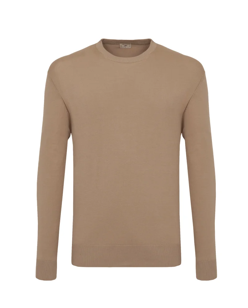 Camicissima Cotton Basic Crew Neck Sweater