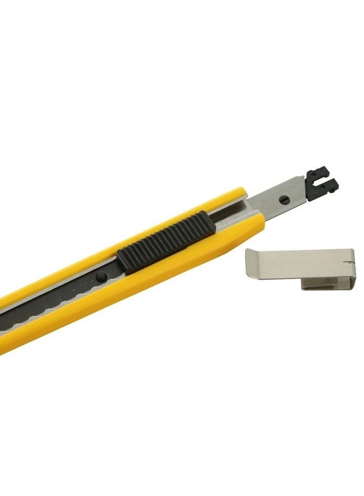 تاجيما قاطع شفرة إندورا 9 مم سكين متعدد الاستخدامات ذو شفرة شديدة التحمل للكرتون والصناديق والحرف اليدوية LC303 - Image 4