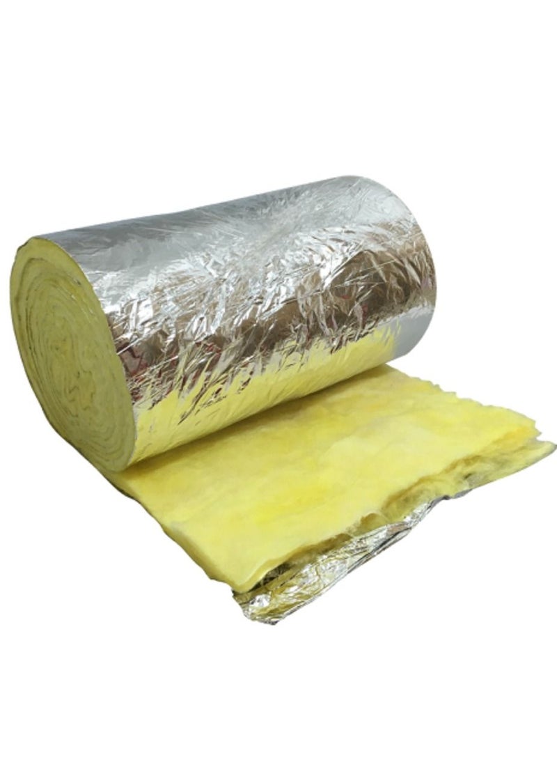 AL RAMIZ Fiberglass insulation Roll with Aluminum foil  2 inch 10M - Image 4