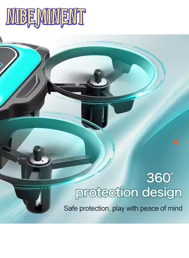 NIBEMINENT RC Drone with 360° Rotation, Strong Power Motor, USB Rechargeable, Pocket-Sized, Intelligent Vertical Suspension, Multi-Speed Control, One-Key Takeoff and Landing, Suitable for Beginners, a Cool and Interesting Toy - Image 5