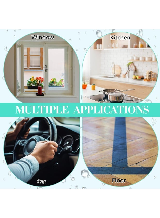 SYOSI Pool Cleaning Mitts, 2 Pairs Spa and Pool Scrubbing Gloves, Durable Reusable Cleaning Mitts for Swimming Pools Hot Tubs Spa Surfaces, Non-Scratch Soft Scrub Care for Easy Maintenance, Blue - Image 5