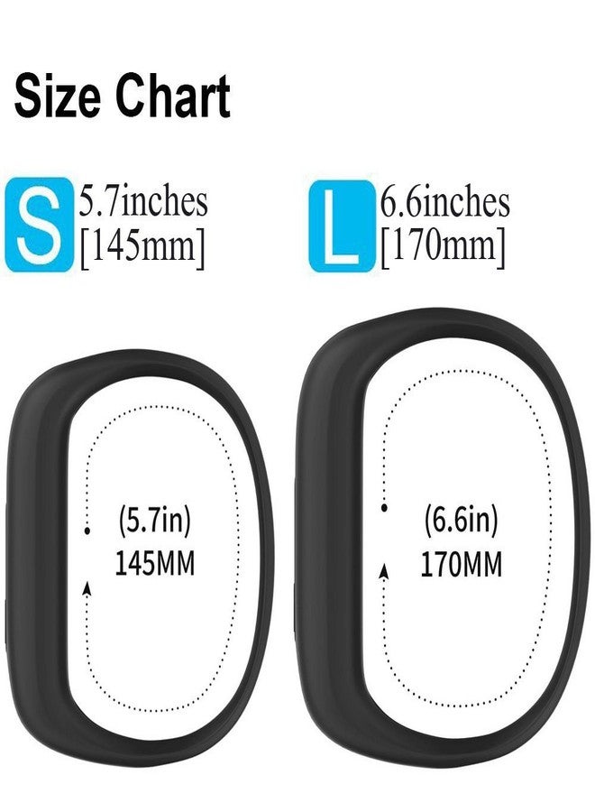 QGHXO سوار بديل من السيليكون الناعم لساعة Garmin Vivofit Jr/Vivofit Jr. 2، مناسب لتتبع النشاطات، متوفر بمقاسين صغير وكبير. - Image 2