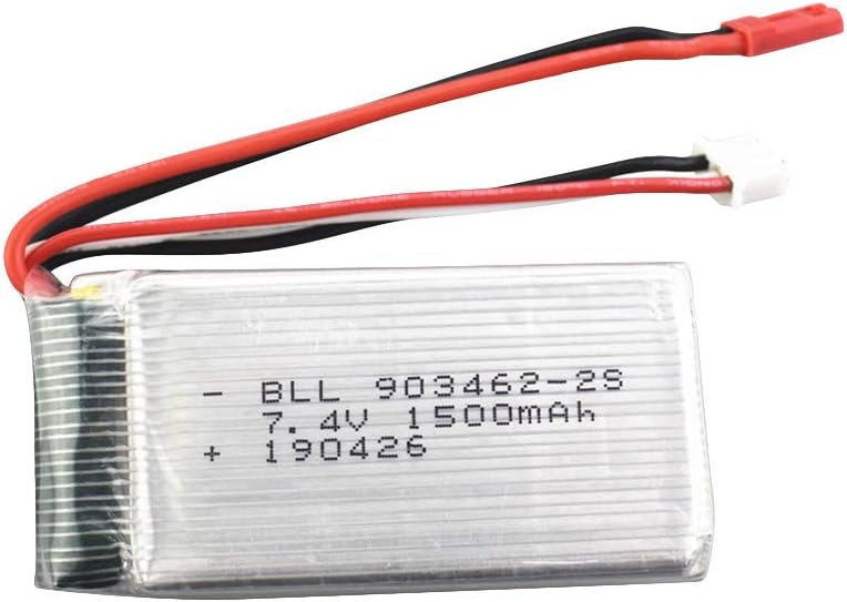 comfrt 7.4V 1500mAH Lipo Battery for WLTOYS V913 L959 WL912 RC Helicopter Model (2pcs Battery + Balance Charger) - Image 3