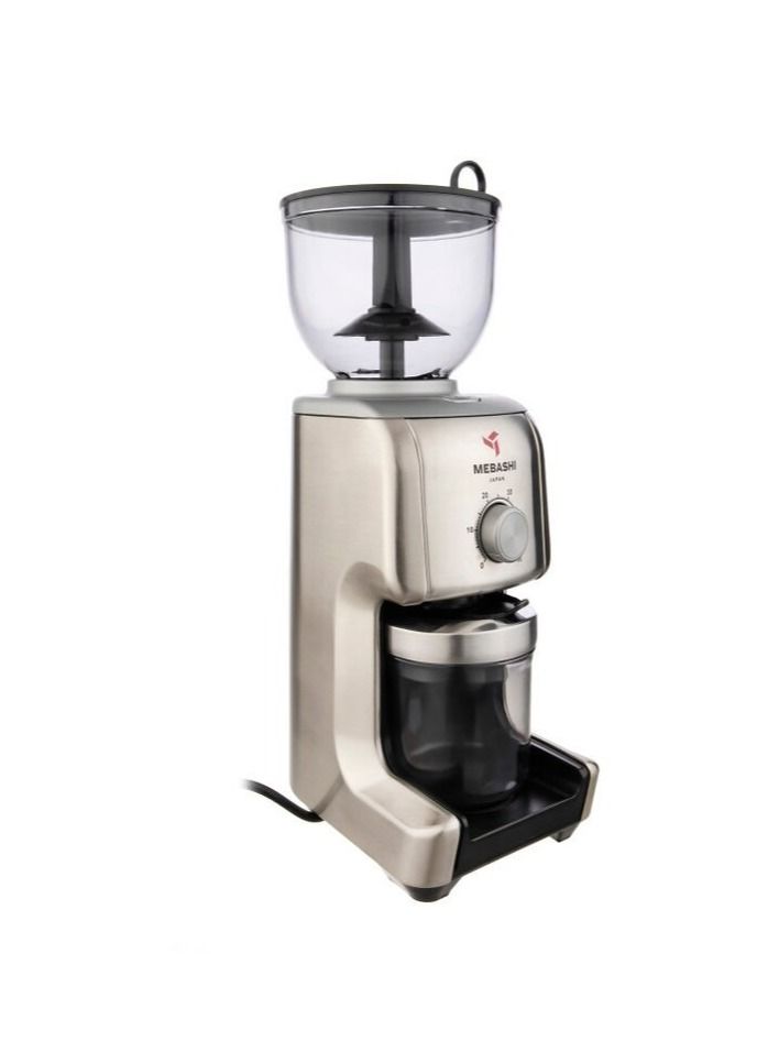 Mebashi Coffee Grinder ME-GC2290, 130W, Stainlsteel Blade, 16 levels of Grinding - Image 3