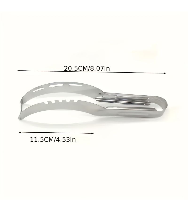 Silvery Fruit Corer Slicer And Cuber For Watermelon Cantaloupe Zero Waste Kitchen Home - Image 5