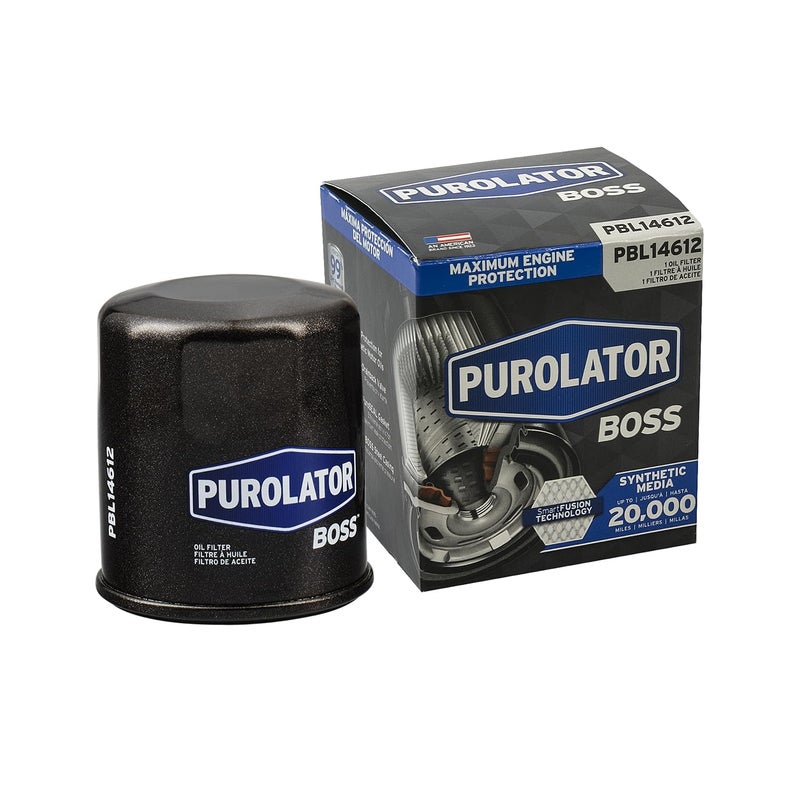 Purolator فلتر زيت بولوتر PBL14612 بولوتر بوس لحماية المحرك القصوى متوافق مع نيسان ألتيما، روج، سنترا، مورانو، فيرسا، ماكسيما، مازدا 3، CX-5، CX-9، CX-30، 6، إنفينيتي QX60 و Q50 - Image 1