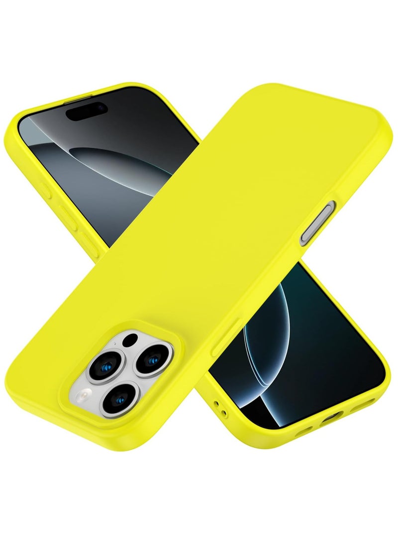 MIGOFAST Designed for iPhone 16 Pro Case Silicone Ultra Slim Shockproof Phone Case with Soft Anti-Scratch Microfiber Lining Enhanced Camera Protection Phone Case for 16 Pro - Image 1