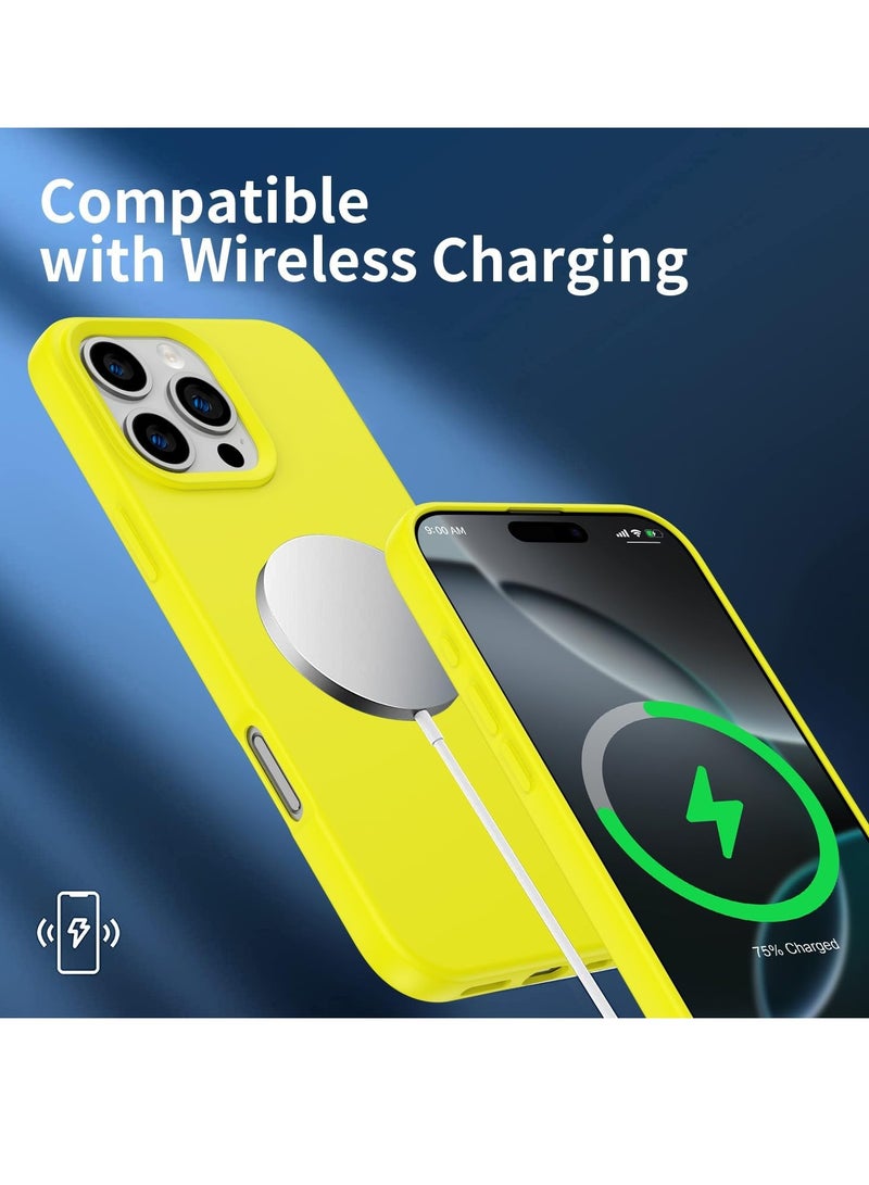 MIGOFAST Designed for iPhone 16 Pro Case Silicone Ultra Slim Shockproof Phone Case with Soft Anti-Scratch Microfiber Lining Enhanced Camera Protection Phone Case for 16 Pro - Image 3