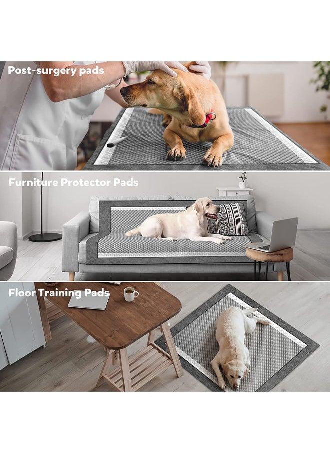 Generic - Pee Pads for Dogs Charcoal Puppy Pads New & Improved Odor-Control Absorbs Urine Dog Pee Pads 5-Layer Leak-Proof Wee Wee Pads for Dogs - Image 1