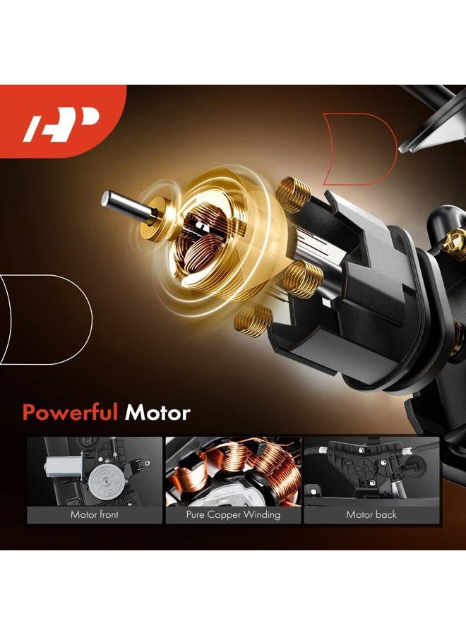 A-Premium Power Window Regulator with 6-pin Motor Compatible with Nissan Pathfinder 2013-2021 Sport Utility Front Right Passenger Side - Image 4