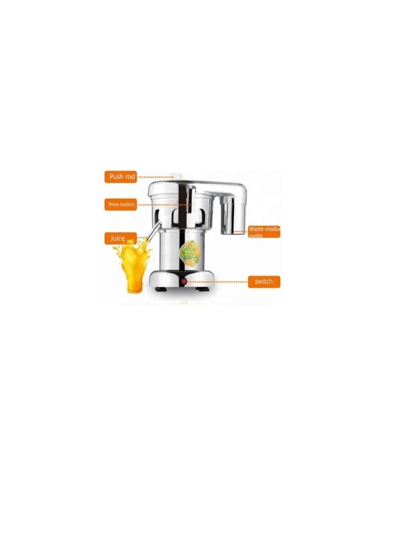 LETWOO - LETWOO Commercial Automatic Juicer 370W Electric Fruit and Vegetable Juice Extractor, Stainless Steel and Aluminium Alloy   Orange Juice Machine for Juice Restaurants - Image 1