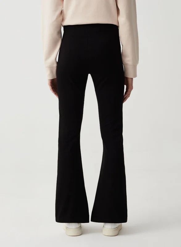 Ovs Flare-fit leggings in stretch cotton