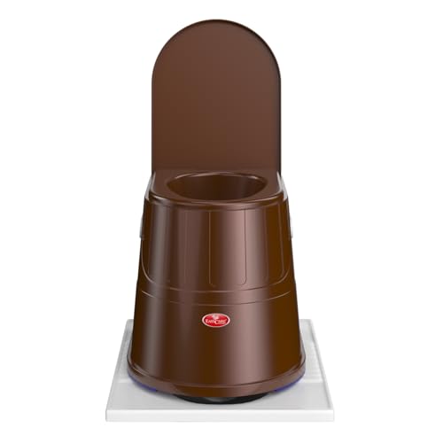 EASYCARE® Heavy Duty Portable Indian to Western Toilet Converter | Commode Stool for Patients, Adults, Elderly, Kids, Handicap | Portable Toilet Seat | Toilet Chair I Capacity Upto 125 Kgs - Image 2
