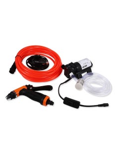 SYOSI Electrical Car Wash Pump 12V DC Portable High Pressure Self priming Quick Car Water Pump Washer Kit 80W Handheld Car Cleaning Device Powerful and Versatile Cleaning Solution for Home and Car Use  - Image 1