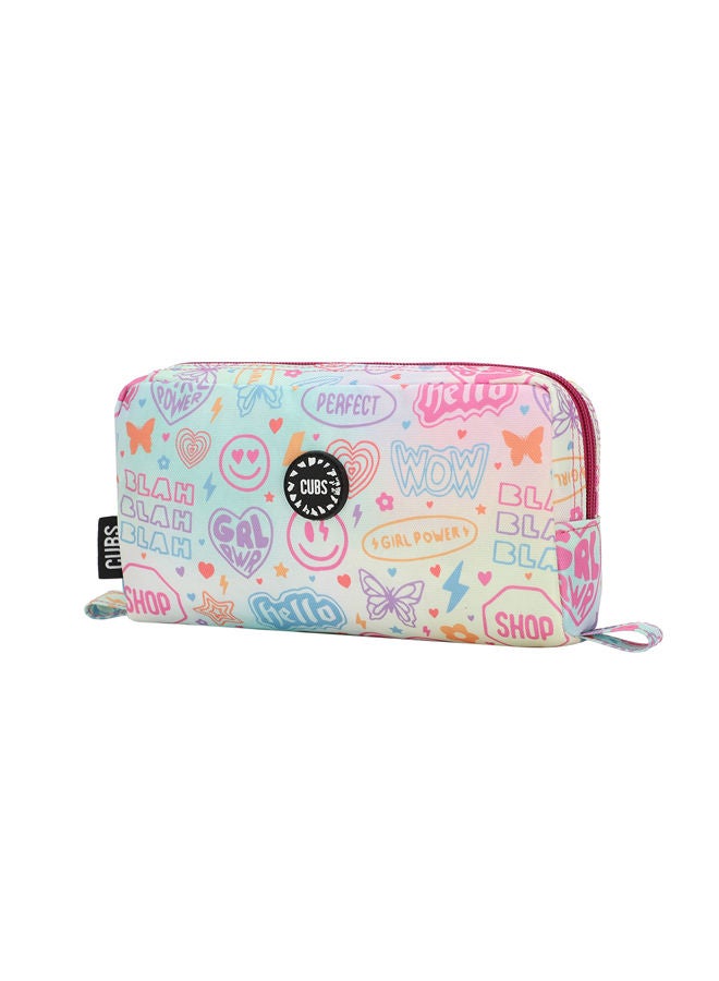 Cubs Junior Hello Girl PWR MultiColor Pencil Case - Image 2
