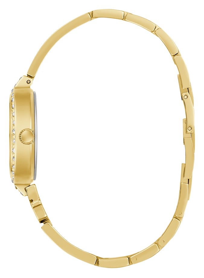 GUESS Ladies Giselle Gold Tone Analog Watch - Image 3