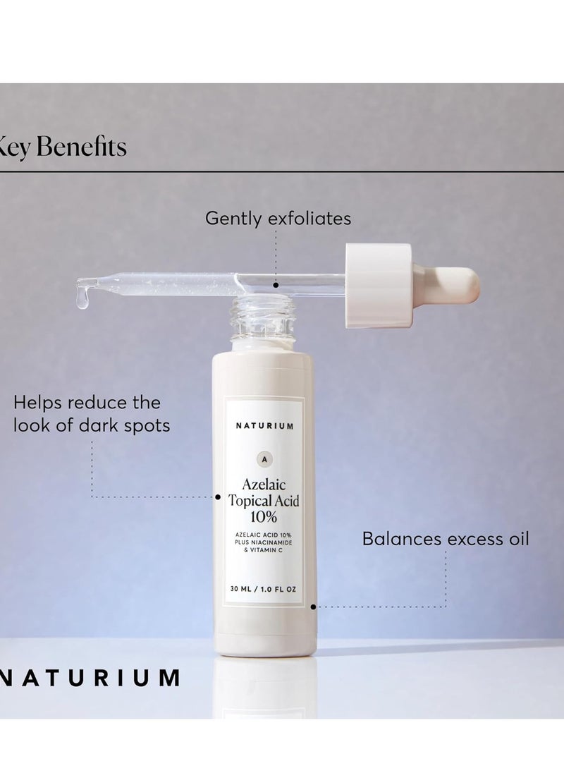 NATURIUM Naturium Azelaic Topical Acid 10%, Face & Skin Care Beauty Treatment with Niacinamide & Vitamin C, 1 oz  - Image 2