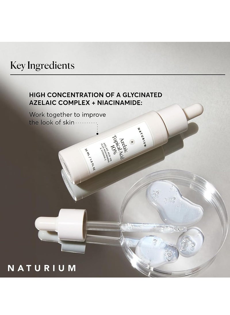 NATURIUM Naturium Azelaic Topical Acid 10%, Face & Skin Care Beauty Treatment with Niacinamide & Vitamin C, 1 oz  - Image 4