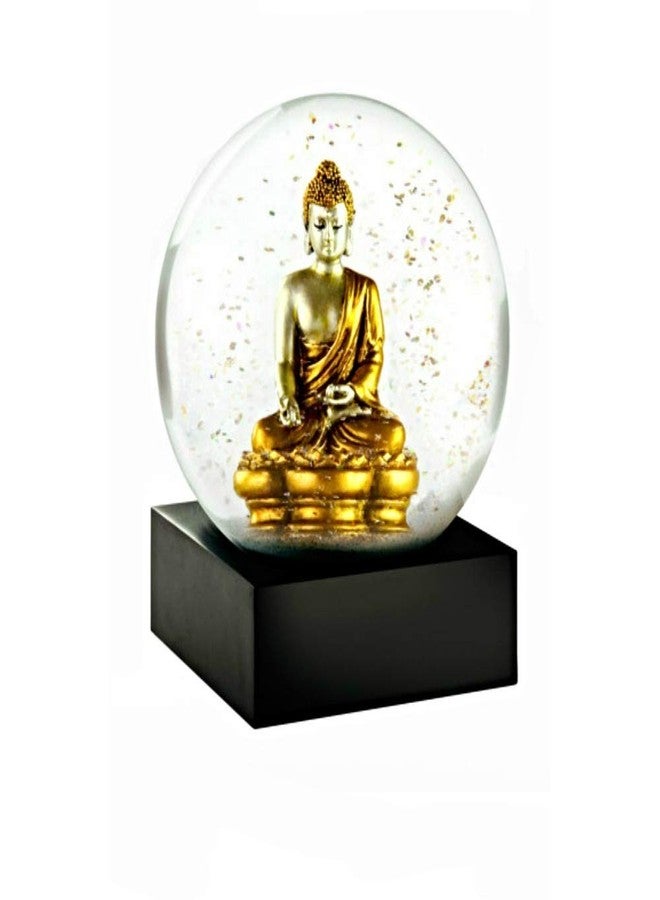 CoolSnowGlobes Buddha Snow Globe in Gold - Image 2