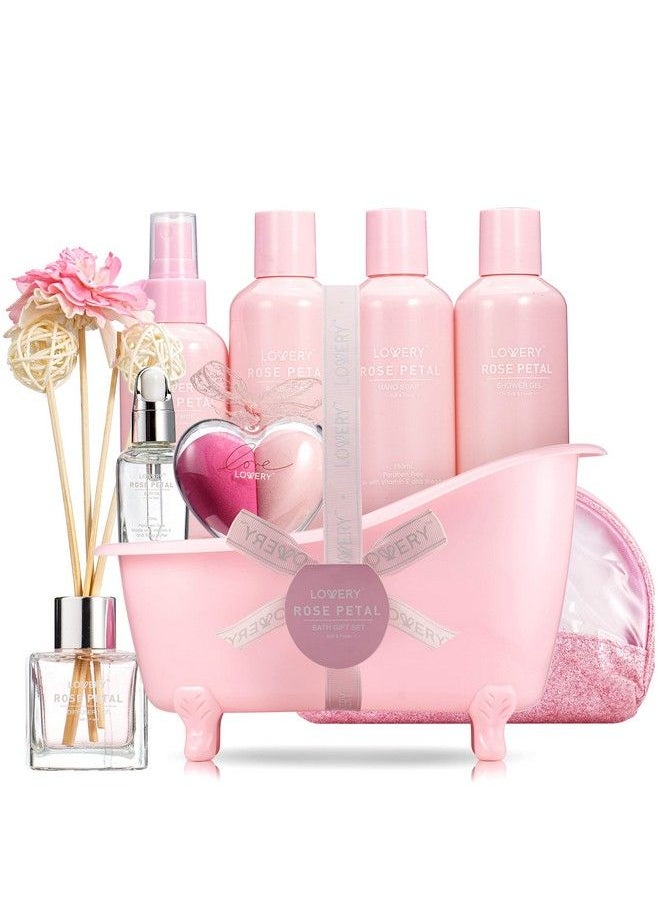 LOVERY - Birthday Gifts For Women Birthday Gift Basket Best Mothers Day Presents For Mom Sister Best Friend Unique Happy Birthday Gift Ideas Relaxing Spa Gift Baskets For Women - Image 1